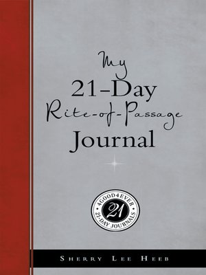 cover image of My 21-Day Rite-Of-Passage Journal
